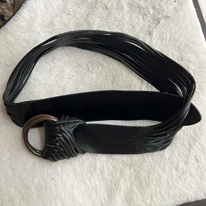 Genuine leather belt